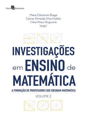 cover image of Investigações em ensino de matemática